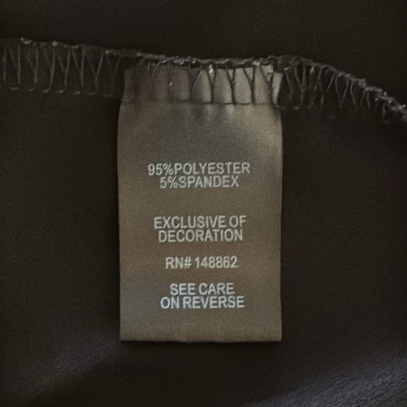 Torrid Black Studio Crepe Jersey Lace Inset Double V Neck Tank Top - Picture 7 of 7